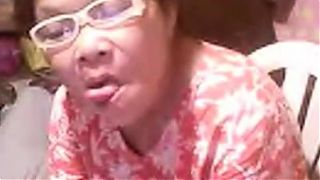 Asian granny Elizabeth 57 yr flashing 6 ( March 2014)