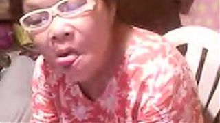 Asian granny Elizabeth 57 yr flashing 6 ( March 2014)